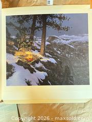 MaxSold Auction: The Greenwich Workshop’s  “Warmed By The View” by Stephen Lyman, 1992 (Unframed) - West Vancouver (British Columbia, Canada) SELLER MANAGED Downsizing Online Auction - 17th Street (CONDO)