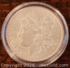MaxSold Auction: 1904 US Silver Morgan Dollar  - Newmarket (Ontario, Canada) PARTNER MANAGED Reseller Online Auction - Walter Avenue