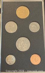 MaxSold Auction: 1988 Cdn. Specimen Coin Set (first year of the Loonie in a set) - Newmarket (Ontario, Canada) PARTNER MANAGED Reseller Online Auction - Walter Avenue