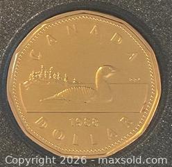 MaxSold Auction: 1988 Cdn. Specimen Coin Set (first year of the Loonie in a set) - Newmarket (Ontario, Canada) PARTNER MANAGED Reseller Online Auction - Walter Avenue