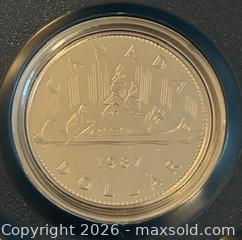 MaxSold Auction: 1988 Cdn. Specimen Coin Set (last year of the nickel dollar)  - Newmarket (Ontario, Canada) PARTNER MANAGED Reseller Online Auction - Walter Avenue