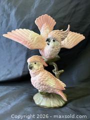 MaxSold Auction: C.1950 Mid-Century Maddox Of California Double Pink/White Cockatoo Figurine - Toronto (Ontario, Canada) PARTNER MANAGED Reseller Online Auction - Railside Road