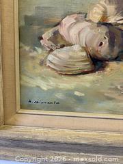 MaxSold Auction: Fine Large Oil Painting On Canvas Florida Artist Signed Audrey Chiaradio "Beach Shells" - Toronto (Ontario, Canada) PARTNER MANAGED Reseller Online Auction - Railside Road