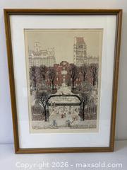 MaxSold Auction: "New York Zoo Central Park" Hand-Coloured Etching Artist Proof Signed Cuca Romley - Toronto (Ontario, Canada) PARTNER MANAGED Reseller Online Auction - Railside Road