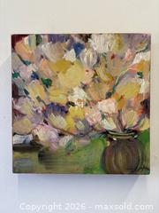 MaxSold Auction: "Victorias Vase" Oil Painting On Canvas Artist Signed Dianne Shelton - Toronto (Ontario, Canada) PARTNER MANAGED Reseller Online Auction - Railside Road