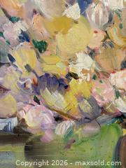 MaxSold Auction: "Victorias Vase" Oil Painting On Canvas Artist Signed Dianne Shelton - Toronto (Ontario, Canada) PARTNER MANAGED Reseller Online Auction - Railside Road