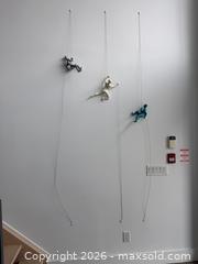 MaxSold Auction: Ancizar Marin Climbing Wall Sculptures (Set of 3) - Toronto (Ontario, Canada) SELLER MANAGED Moving Online Auction - Dupont Street