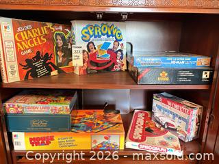 MaxSold Auction: Lot: Board Games & Revell '60 Corvette Model Kit B - Toronto (Ontario, Canada) Downsizing Online Auction - Bonacres Avenue