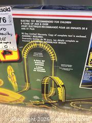 MaxSold Auction: Tyco Zero Gravity Cliff Hanger (Nite-Glow) Slot Car Track Set B - Toronto (Ontario, Canada) Downsizing Online Auction - Bonacres Avenue