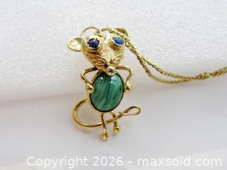 MaxSold Auction: 18K Gold Mouse Pendant  - King (Ontario, Canada) PARTNER MANAGED Downsizing Online Auction - Weston Road