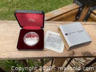 MaxSold Auction: 1984 Canada 1 Dollar Silver Coin - King (Ontario, Canada) PARTNER MANAGED Downsizing Online Auction - Weston Road