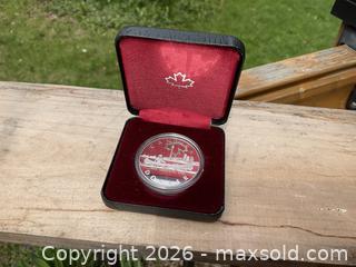 MaxSold Auction: 1984 Canada 1 Dollar Silver Coin - King (Ontario, Canada) PARTNER MANAGED Downsizing Online Auction - Weston Road
