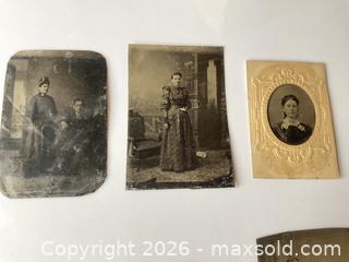 MaxSold Auction: Mid-Late 1800s Victorian Tin Type Photography - King (Ontario, Canada) PARTNER MANAGED Downsizing Online Auction - Weston Road