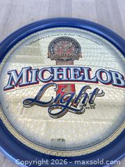 MaxSold Auction: 1998 Michelob light beer advertising sign - Cocoa (Florida, USA) SELLER MANAGED Estate Sale Online Auction - Broadcast Court