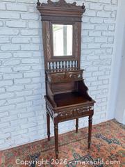 MaxSold Auction: Antique secretary hutch - 6 feet tall  - Cocoa (Florida, USA) SELLER MANAGED Estate Sale Online Auction - Broadcast Court