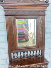 MaxSold Auction: Antique secretary hutch - 6 feet tall  - Cocoa (Florida, USA) SELLER MANAGED Estate Sale Online Auction - Broadcast Court