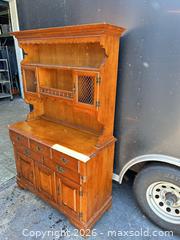 MaxSold Auction: Antique sideboard kitchen cabinet - Cocoa (Florida, USA) SELLER MANAGED Estate Sale Online Auction - Broadcast Court