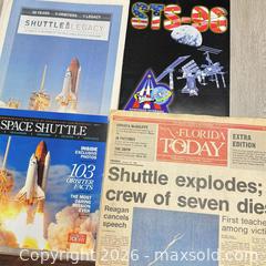 MaxSold Auction: Bin of NASA Items - Cocoa (Florida, USA) SELLER MANAGED Estate Sale Online Auction - Broadcast Court