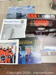 MaxSold Auction: Bin of NASA Items - Cocoa (Florida, USA) SELLER MANAGED Estate Sale Online Auction - Broadcast Court