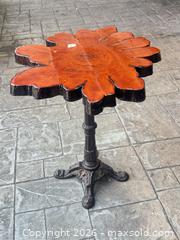 MaxSold Auction: Cash iron Cypress pub table - Cocoa (Florida, USA) SELLER MANAGED Estate Sale Online Auction - Broadcast Court