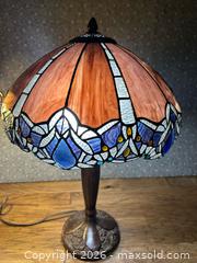 MaxSold Auction: Two Tiffany style 23 inch lamps - Cocoa (Florida, USA) SELLER MANAGED Estate Sale Online Auction - Broadcast Court