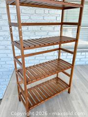MaxSold Auction: Wooden shelf - Cocoa (Florida, USA) SELLER MANAGED Estate Sale Online Auction - Broadcast Court