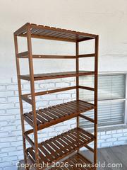MaxSold Auction: Wooden shelf - Cocoa (Florida, USA) SELLER MANAGED Estate Sale Online Auction - Broadcast Court