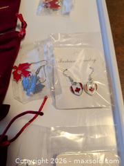 MaxSold Auction: 80 New, Individually Packaged Sets Canada-Themed Earring Lot  - Vancouver (British Columbia, Canada) SELLER MANAGED Downsizing Online Auction - Shaughnessy Street