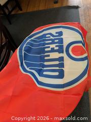MaxSold Auction: HUGE BULK ASSORTED BANNER FLAGS approx 500 units new sealed  - Vancouver (British Columbia, Canada) SELLER MANAGED Downsizing Online Auction - Shaughnessy Street