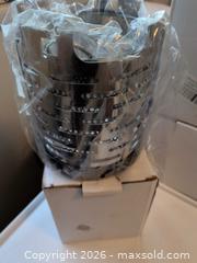 MaxSold Auction: Lot of 10 – Portable Camping Mini Heater Stove Covers (Stainless Steel) – New - Vancouver (British Columbia, Canada) SELLER MANAGED Downsizing Online Auction - Shaughnessy Street