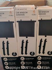 MaxSold Auction: Lot of 30 Boxes – EcoNour Retractable Car Window Shades (2-Pack Each) – New - Vancouver (British Columbia, Canada) SELLER MANAGED Downsizing Online Auction - Shaughnessy Street