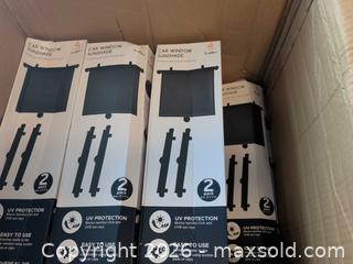 MaxSold Auction: Lot of 30 Boxes – EcoNour Retractable Car Window Shades (2-Pack Each) – New - Vancouver (British Columbia, Canada) SELLER MANAGED Downsizing Online Auction - Shaughnessy Street