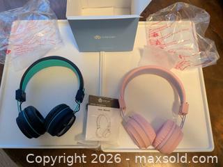 MaxSold Auction: Lot of 9 Boxes (18 Headphones) – iClever Kids Wireless Bluetooth Headphones (2-Pack Each)  - Vancouver (British Columbia, Canada) SELLER MANAGED Downsizing Online Auction - Shaughnessy Street