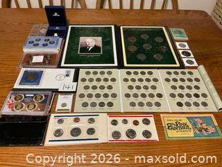 MaxSold Auction: Large Lot of Coins (see description and photos) - Forks Township (Pennsylvania, USA) SELLER MANAGED Downsizing Online Auction - Ben Jon Road               