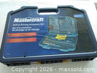 MaxSold Auction: Mastercraft drill and driving accessory set with box - Victoria (British Columbia, Canada) SELLER MANAGED Downsizing Online Auction - Wharf Street (CONDO)