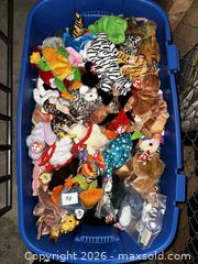 MaxSold Auction: Beanie Baby Lot 1 - Toronto (Ontario, Canada) SELLER MANAGED Downsizing Online Auction - Dixon Road (CONDO)