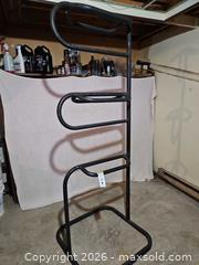 MaxSold Auction: Black Metal Free-Standing Vertical Saddle Storage Rack, 6'3" - Elizabethtown-Kitley (Ontario, Canada) PARTNER MANAGED Estate Sale Online Auction - Rocksprings Road
