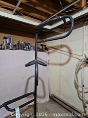 MaxSold Auction: Black Metal Free-Standing Vertical Saddle Storage Rack, 6'3" - Elizabethtown-Kitley (Ontario, Canada) PARTNER MANAGED Estate Sale Online Auction - Rocksprings Road