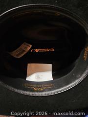 MaxSold Auction: Serratelli Black Felt Cowboy Hat Size 7 1/8, 4 in Brim - Elizabethtown-Kitley (Ontario, Canada) PARTNER MANAGED Estate Sale Online Auction - Rocksprings Road