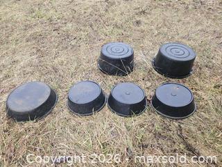 MaxSold Auction: Set of 6 Black Plastic Feed/Water Troughs, Medium - Elizabethtown-Kitley (Ontario, Canada) PARTNER MANAGED Estate Sale Online Auction - Rocksprings Road