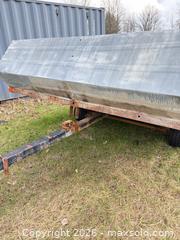 MaxSold Auction: Aluminum Motorcycle/ATV Trailer, approx. 8' x 9" - Elizabethtown-Kitley (Ontario, Canada) PARTNER MANAGED Estate Sale Online Auction - Rocksprings Road