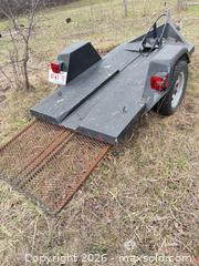 MaxSold Auction: Motorcycle/ATV Single Axle Trailer with Expanded Metal Ramp - Elizabethtown-Kitley (Ontario, Canada) PARTNER MANAGED Estate Sale Online Auction - Rocksprings Road
