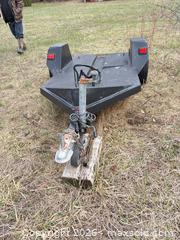 MaxSold Auction: Motorcycle/ATV Single Axle Trailer with Expanded Metal Ramp - Elizabethtown-Kitley (Ontario, Canada) PARTNER MANAGED Estate Sale Online Auction - Rocksprings Road