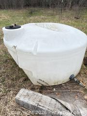 MaxSold Auction: White Polyethylene Water Storage Tank 100 Gallon - Elizabethtown-Kitley (Ontario, Canada) PARTNER MANAGED Estate Sale Online Auction - Rocksprings Road