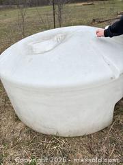 MaxSold Auction: White Polyethylene Water Storage Tank 100 Gallon - Elizabethtown-Kitley (Ontario, Canada) PARTNER MANAGED Estate Sale Online Auction - Rocksprings Road
