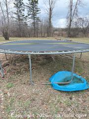 MaxSold Auction: 14 ft Round Trampoline with Galvanized Steel Frame - Elizabethtown-Kitley (Ontario, Canada) PARTNER MANAGED Estate Sale Online Auction - Rocksprings Road