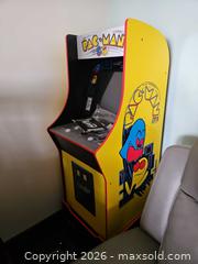 MaxSold Auction: Arcade1Up Pac-Man Arcade Cabinet - Pac-Pack. 4 yrs old. - Elizabethtown-Kitley (Ontario, Canada) PARTNER MANAGED Estate Sale Online Auction - Rocksprings Road