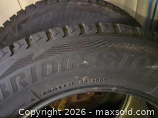 MaxSold Auction: Bridgestone 225/65R17 Winter Tires - Set of 4 - Elizabethtown-Kitley (Ontario, Canada) PARTNER MANAGED Estate Sale Online Auction - Rocksprings Road