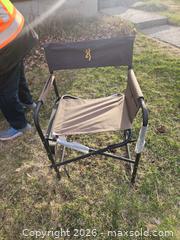 MaxSold Auction: Cabella Folding Camping Chair with Side Table and Cup Holder - Elizabethtown-Kitley (Ontario, Canada) PARTNER MANAGED Estate Sale Online Auction - Rocksprings Road