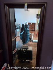 MaxSold Auction: Full-Length Vertical Wood Frame Mirror, Dark Brown - Elizabethtown-Kitley (Ontario, Canada) PARTNER MANAGED Estate Sale Online Auction - Rocksprings Road